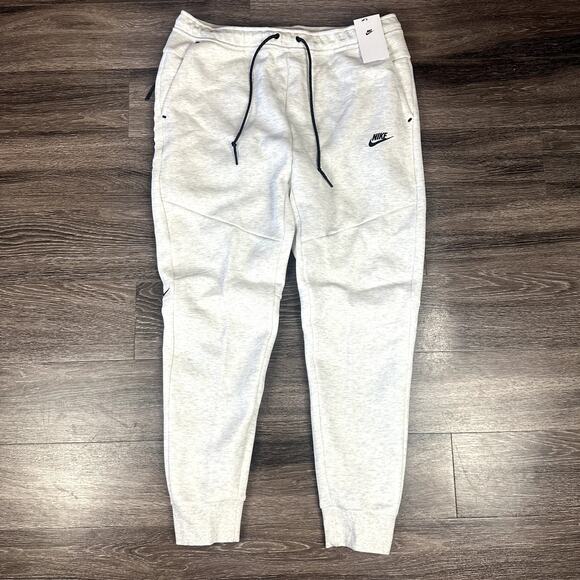Nike Sportswear Tech Fleece Joggers Sweatpants Men's XXL Heather/Gray HV0959-051 - Picture 2 of 7